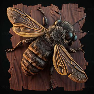 3D model Osmia laticeps (STL)